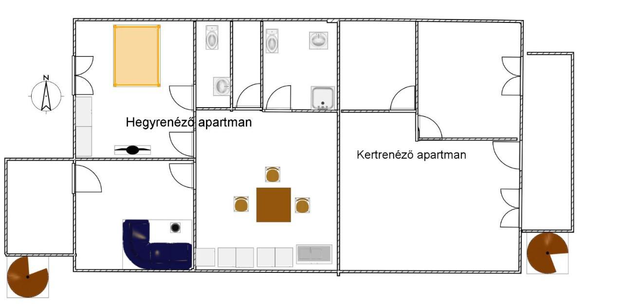 Ferienwohnung Bella Badacsony Apartmanhaz Badacsonytomaj Exterior foto